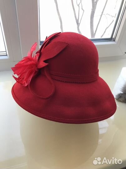 Шляпа фетровая женская