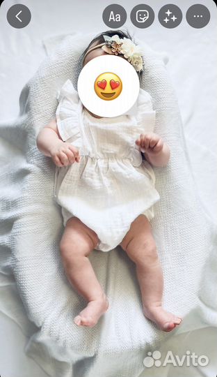 Боди для девочки 68