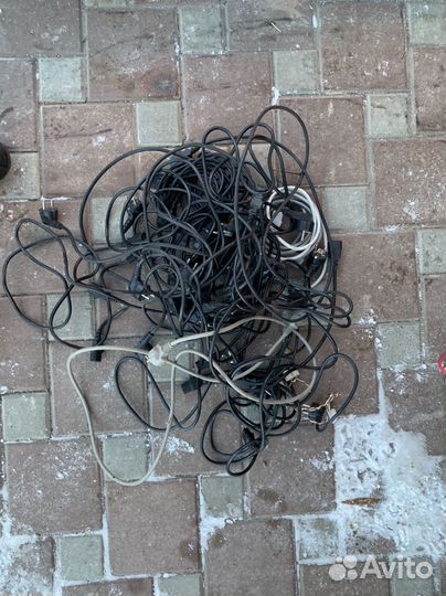 Кабеля силовые для пк, VGA, SATA