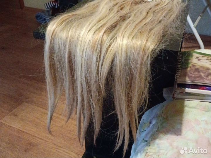 Трессы искусственные на заколках