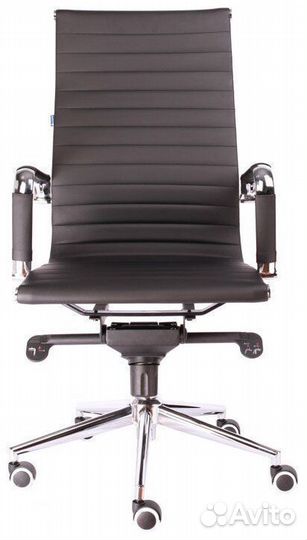 Кресло офисное EverProf Rio M Кожа Черный