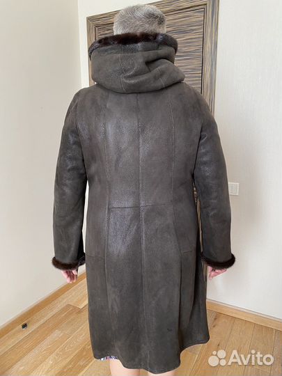 Дубленка натуральная женская 50 52 размер