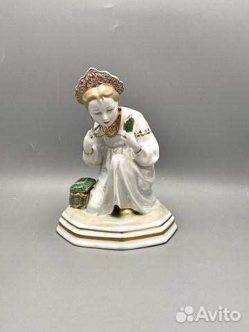 Статуэтка Малахитовая шкатулка Дулево купить в Москве | Хобби и отдых ...