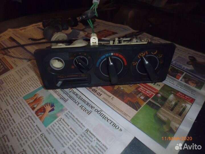 Митсубиси паджеро 2 блок печки