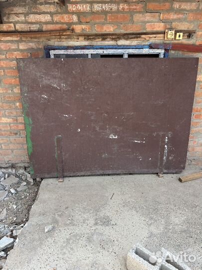 Железные ворота бу, лист металла