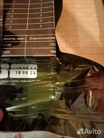 Суточный рацион питания