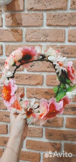 Венок на голову, ободок