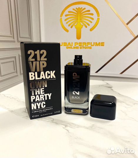 Carolina Herrera 212 VIP Black парфюм духи мужские