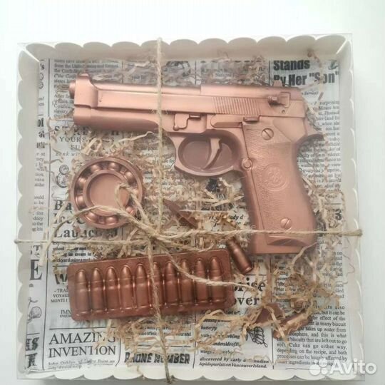 Шоколадный набор пистолет