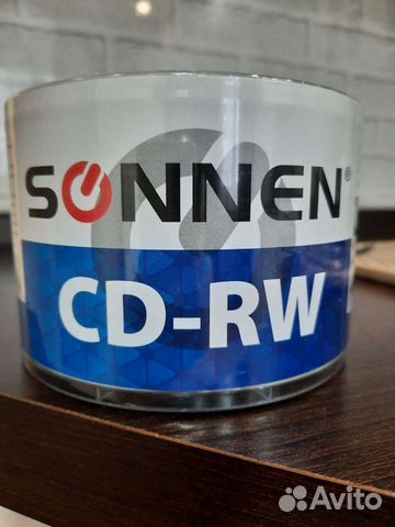 Диски CD-RW sonnen 700 Mb 50 шт