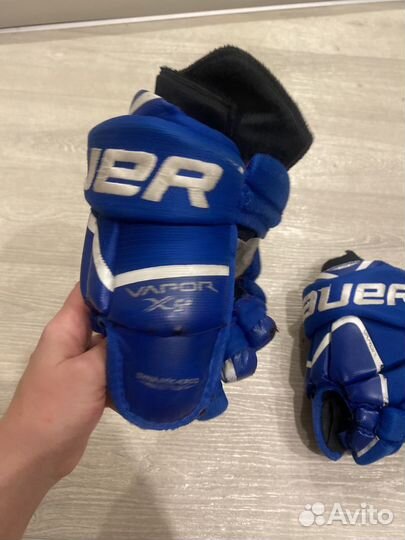 Краги хоккейные размер 10