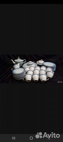 Чайный сервиз Чехия идеальное состояние