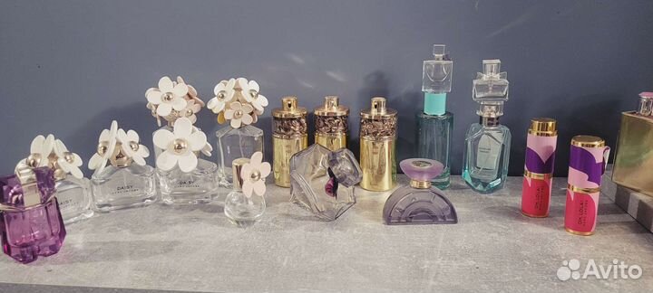 Пустые флаконы Dior, Marс Jacobs, Tiffany, Ajmal