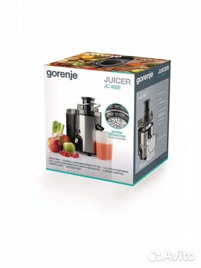 Новая соковыжимаока Gorenia