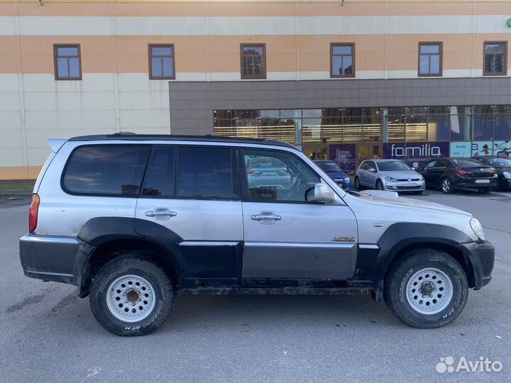 Hyundai Terracan 2.5 AT, 2001, битый, 347 700 км