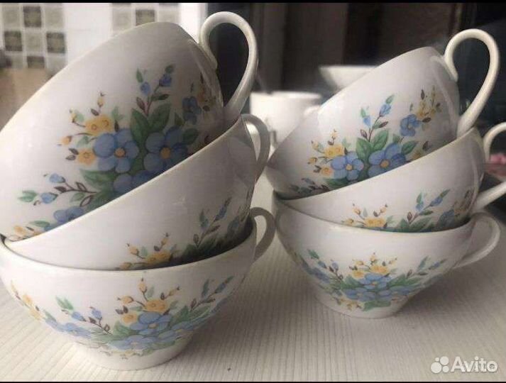 Чайные чашки дулево СССР
