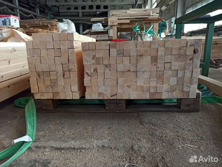 Брусок сухой строганный