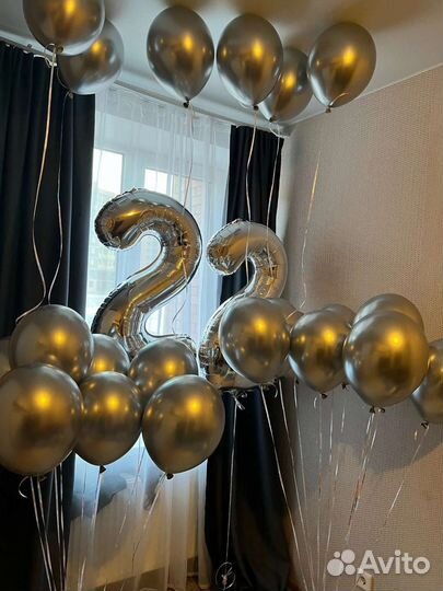 Гелевые воздушные шарики,наклейки на выписку из ро