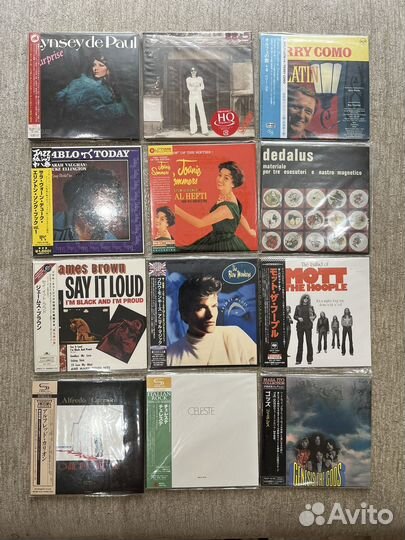 Mini LP CD диски SHM Japan Коллекции