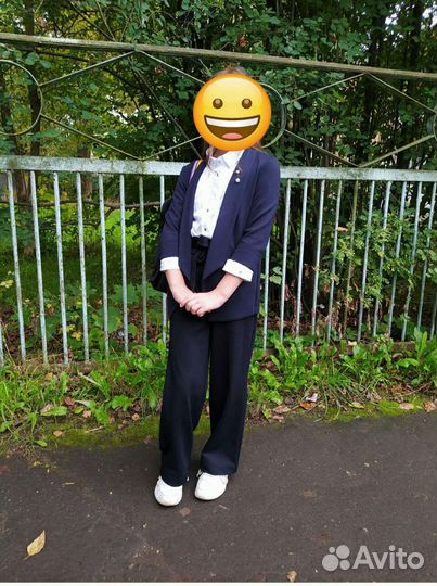 Школьный Блейзер, Жакет для девочки 9-10 лет