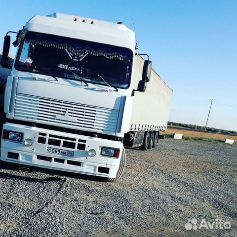 Маз 5440 с полуприцепом