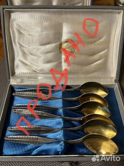 Мельхиоровые ложки СССР