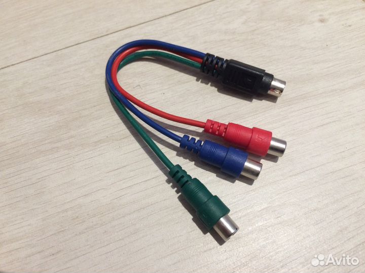 Аудио/видео кабель различный, тюльпаны, дисплей по