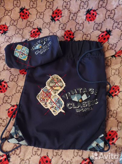 Рюкзак экко для д,мешок для обуви и пенал для м