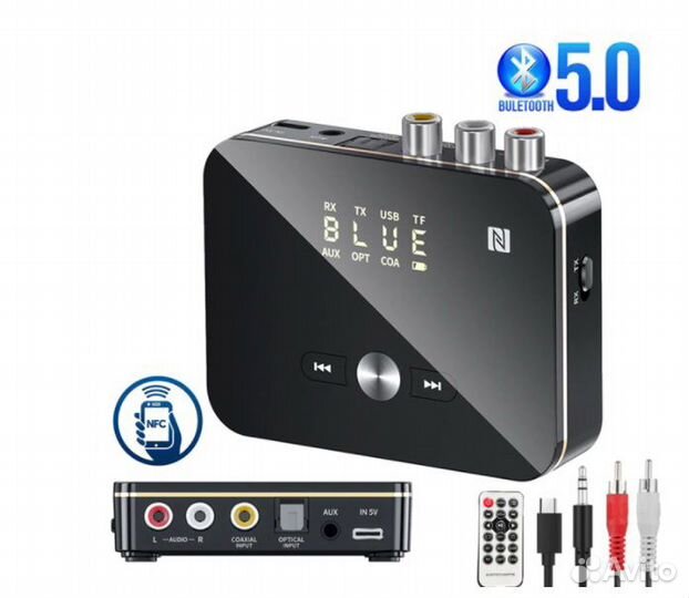 Bluetooth 5,0 приёмник передатчик с NFC