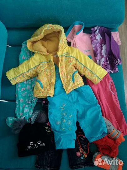 Вещи пакетом на девочку