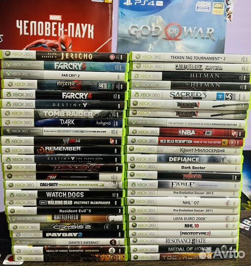 Игры на xbox 360 диски лицензия новая поставка