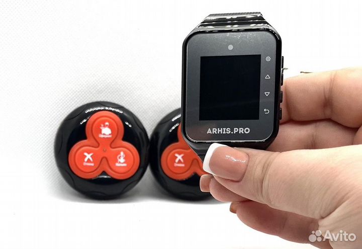 Кнопка вызова официанта с часами для кафе, баров