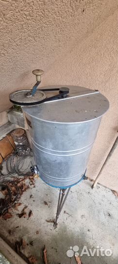 Медогонка 3 рамочная алюминиевая