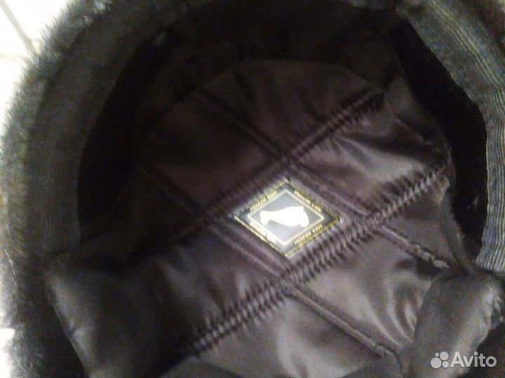 Мужская меховая кепка