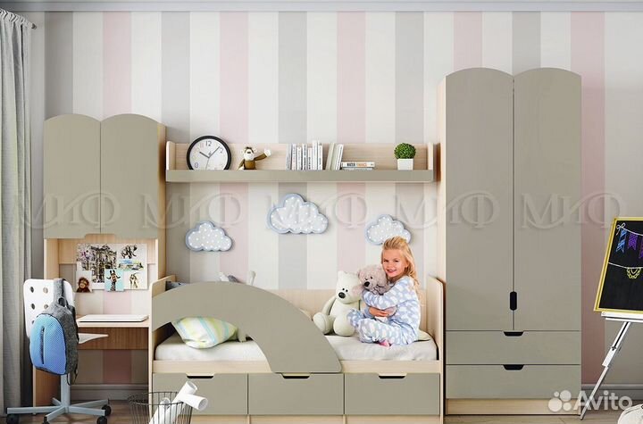 Детская кровать Юниор-3 с бесплатной доставкой