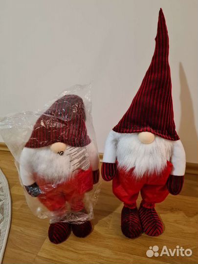 Гном 60 см, нос светится