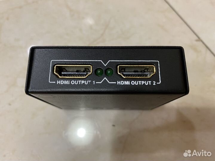 Hdmi разветвитель 1 вход 2 выхода