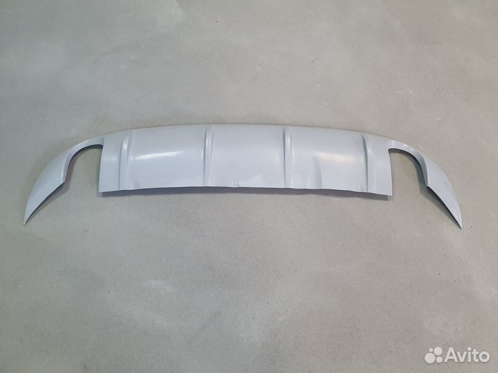 Диффузор заднего бампера RS Audi A6 C6