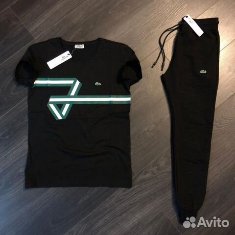 Костюмы майка и штаны Lacoste