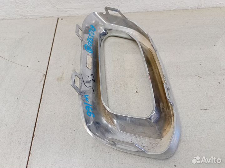 Накладка заднего бампера