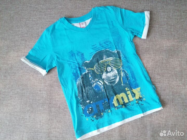 Комплект футболка и шорты, 116-122
