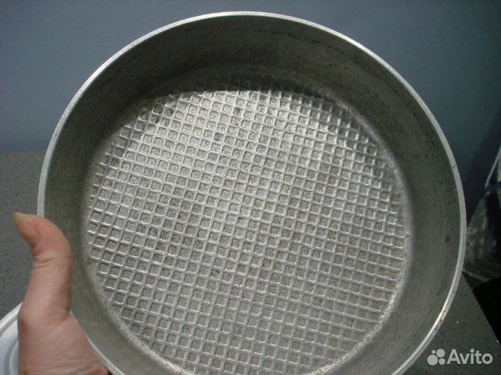 Утятница и сотейник СССР с рифленым дном