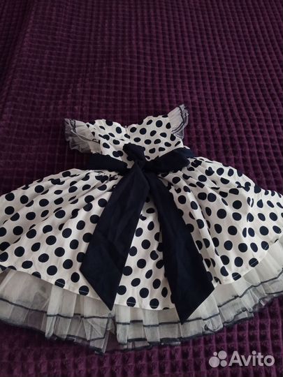 Платье для девочки 92