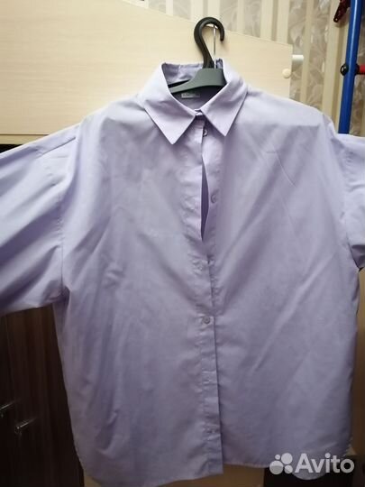 Рубашка оверсайз 48р