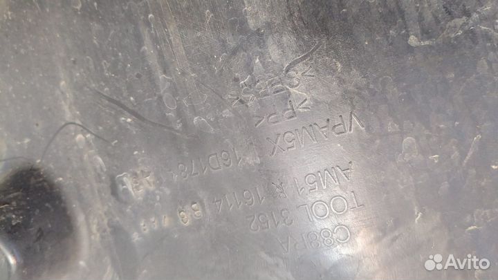 Защита арок (подкрылок) Ford Focus 3, 2015