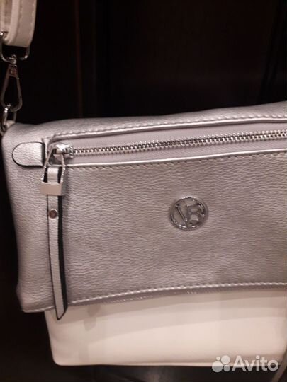 Сумка женская через плечо белая