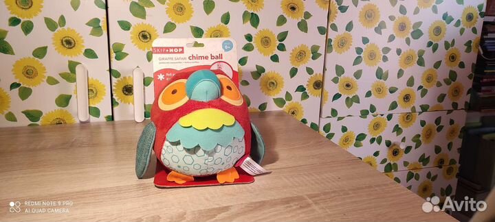 Skip hop chime ball попугай