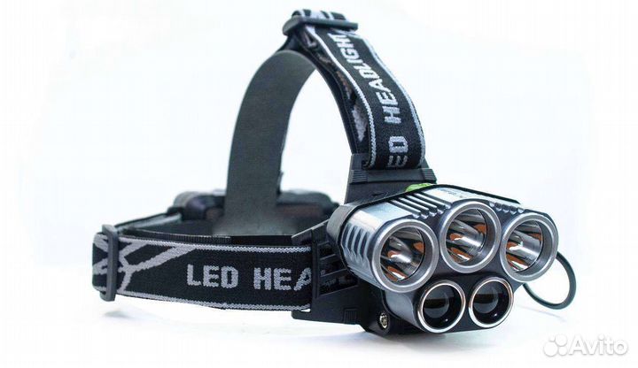 Налобный фонарь аккумуляторный