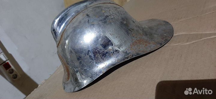 Шлем пожарный старинный