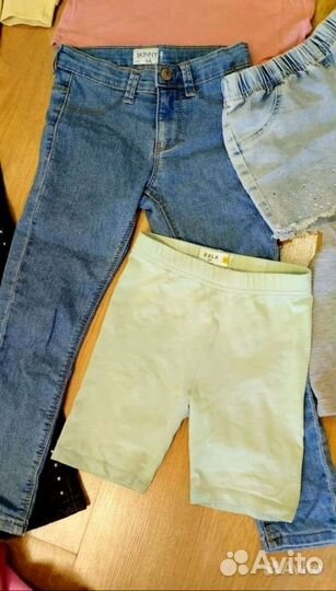 Детская одежда для девочек пакетом 110 116